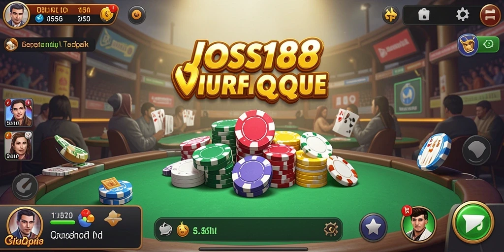 Screenshot JOSS188 menampilkan gameplay QiuQiu yang mendebarkan.
