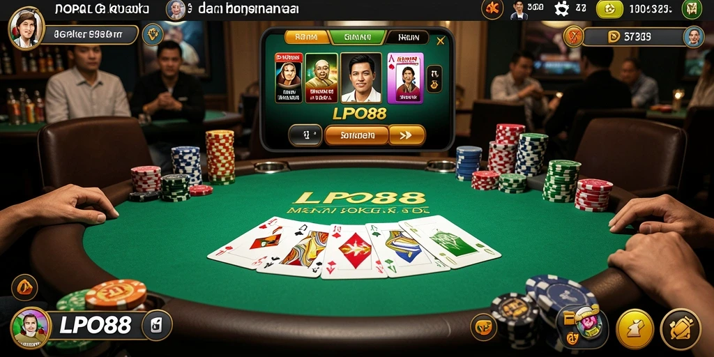 Tampilan gameplay menarik dari LPO88 yang memukau.