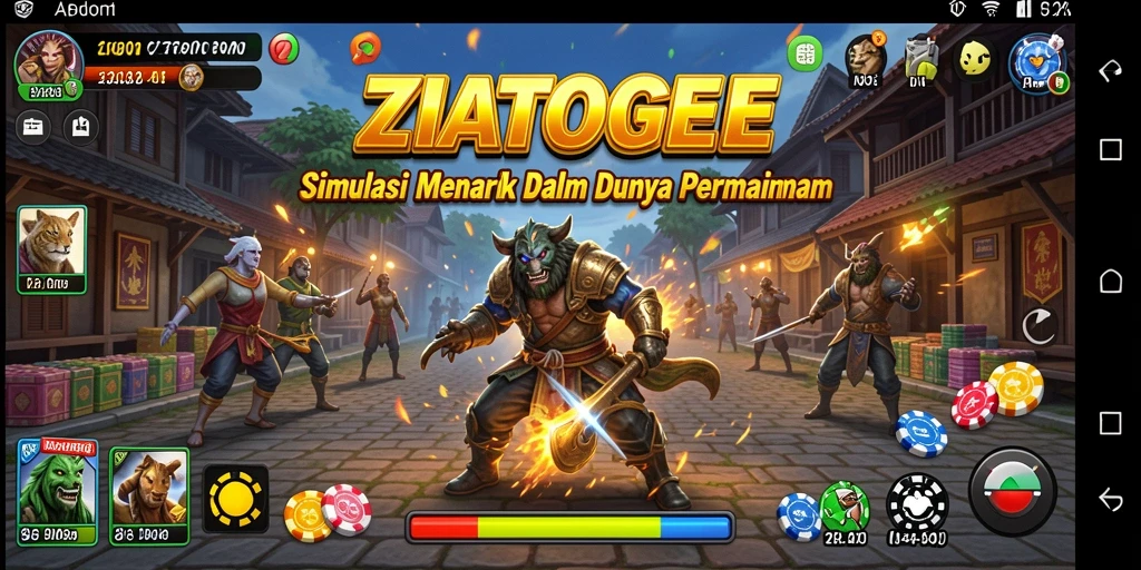 Tampilan gameplay menarik dari ZIATOGEL yang penuh aksi.
